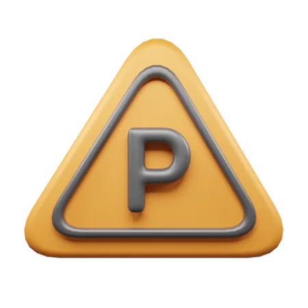 Parking Sign  3D Icon