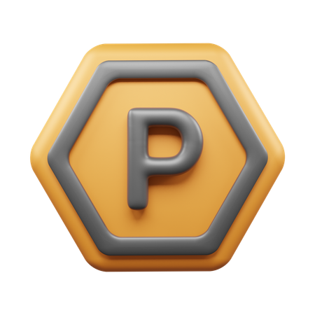 Parking Sign  3D Icon