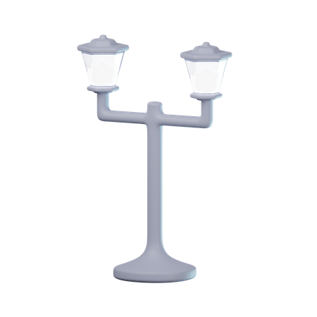 Park lampe  3D Icon