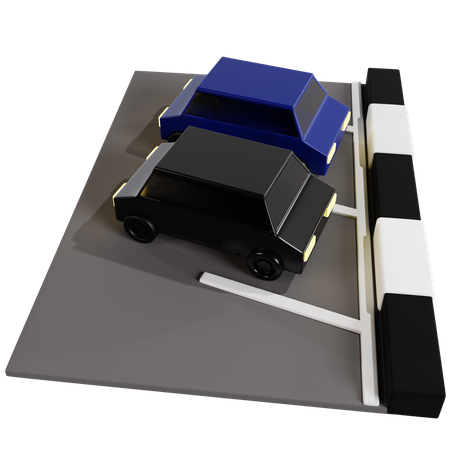 Parkplatz  3D Icon