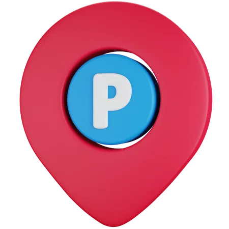 Parkplatz  3D Icon