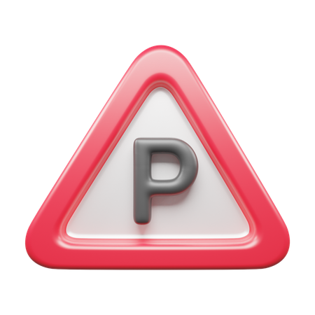 Parkschild  3D Icon