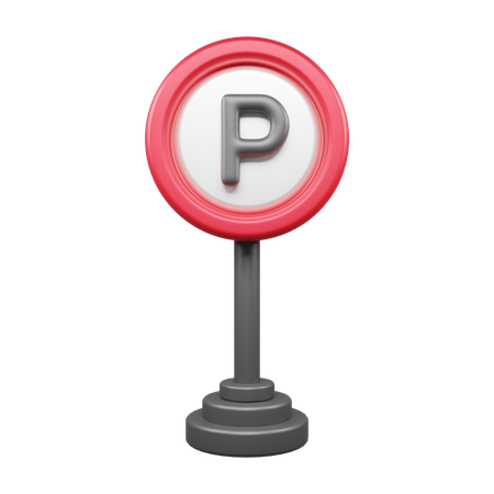 Parkschild  3D Icon