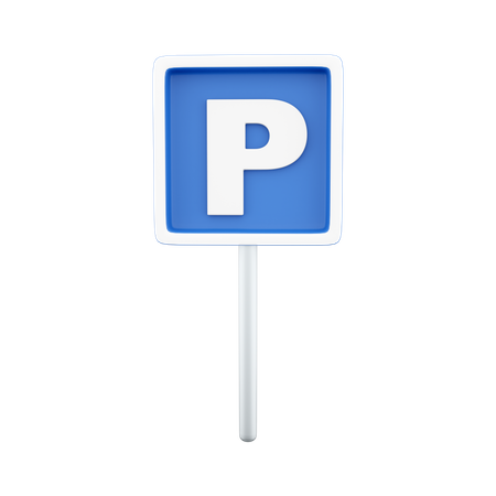 Parkschild  3D Icon