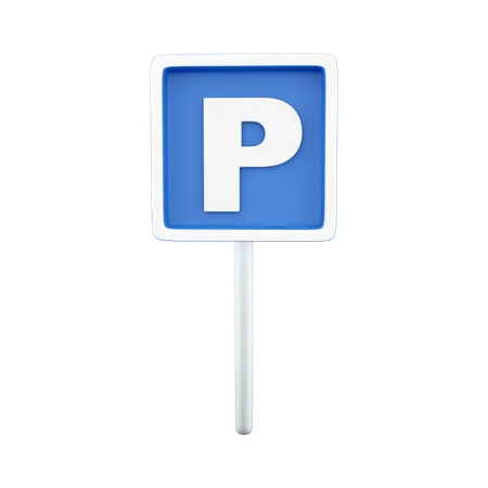 Parkschild  3D Icon