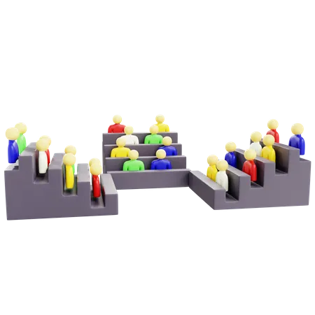 Parlamento  3D Icon