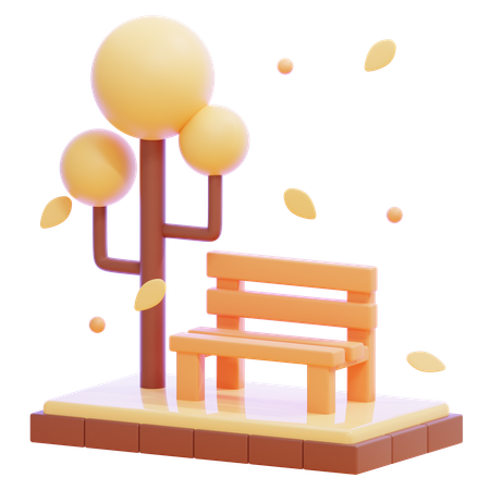 Parque  3D Icon