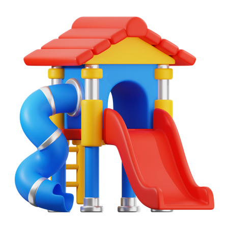 Parque infantil  3D Icon