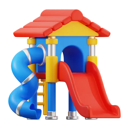 Parque infantil  3D Icon