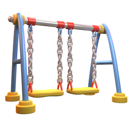 Parque infantil  3D Icon