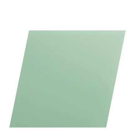 Parrarelogram Right  3D Icon