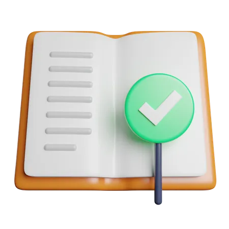 Parsing Notary Service 3D Icon