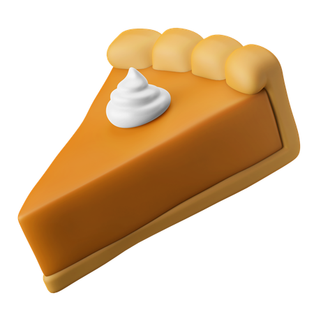 Part de tarte  3D Icon