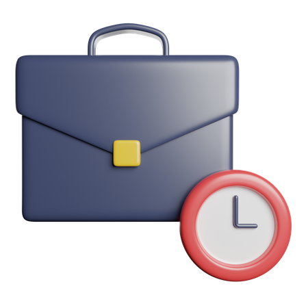 Part Time  3D Icon