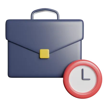 Part Time  3D Icon
