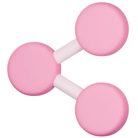 Partage de données  3D Icon