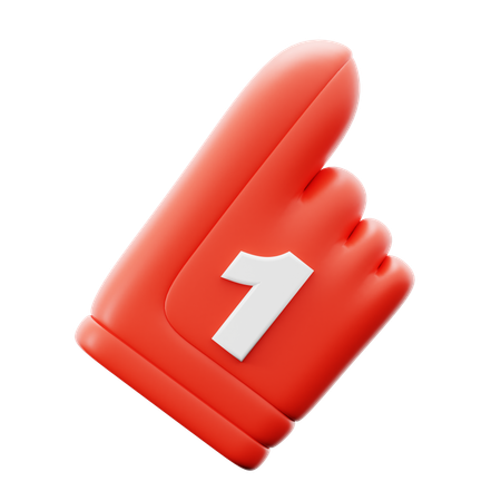 Partidario número uno  3D Icon