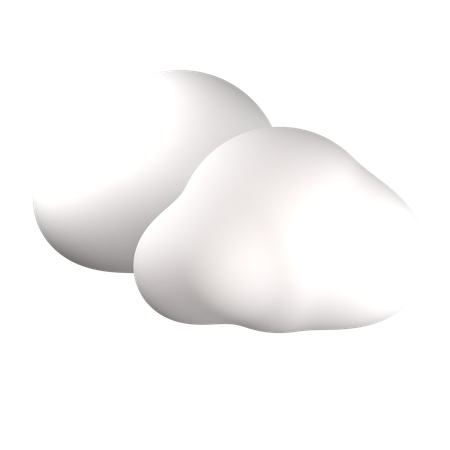 Partly cloudy  3D Icon