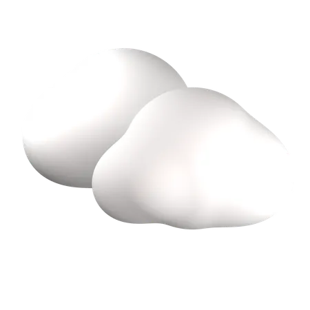 Partly cloudy  3D Icon