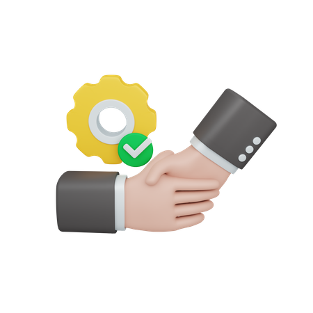 Partnerschaft  3D Icon