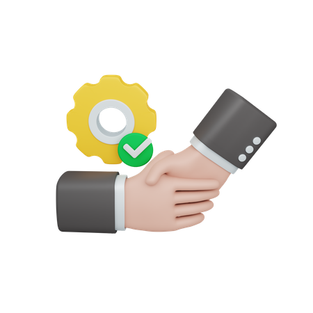 Partnership  3D Icon
