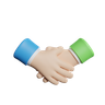 3d partnership emoji