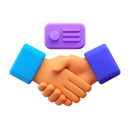 Partnership Agreement  3D Icon