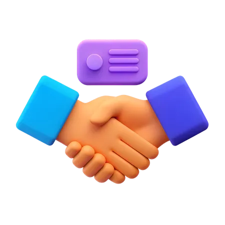 Partnership Agreement  3D Icon