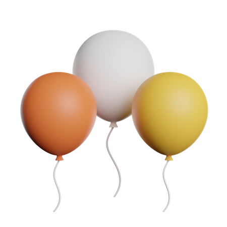 Partyballon  3D Icon