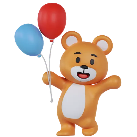 Party Balloon  3D Icon