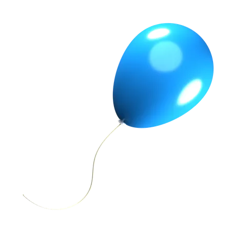 Party Balloons  3D Icon