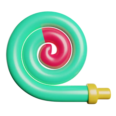 Party Blower  3D Icon