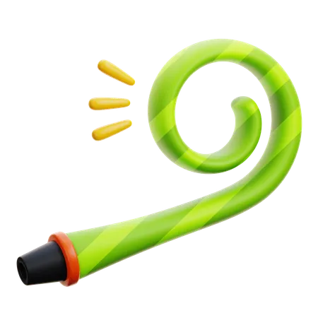 Party Blower  3D Icon