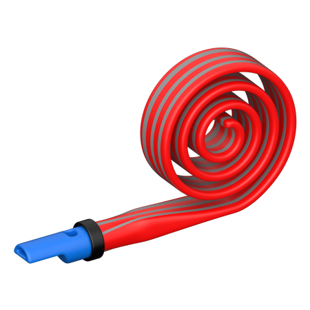 Party blower  3D Icon