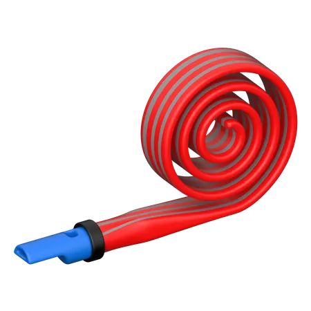 Party blower  3D Icon