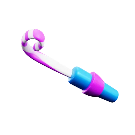 Party Blower  3D Icon