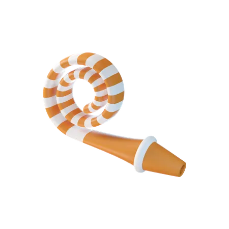 Party Blower  3D Icon