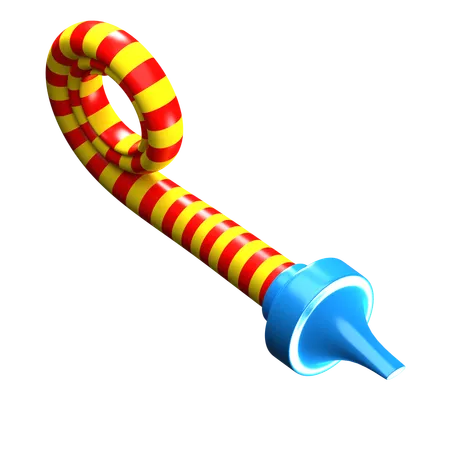 Party Blower  3D Icon