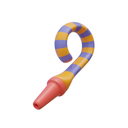 Party Blower  3D Illustration