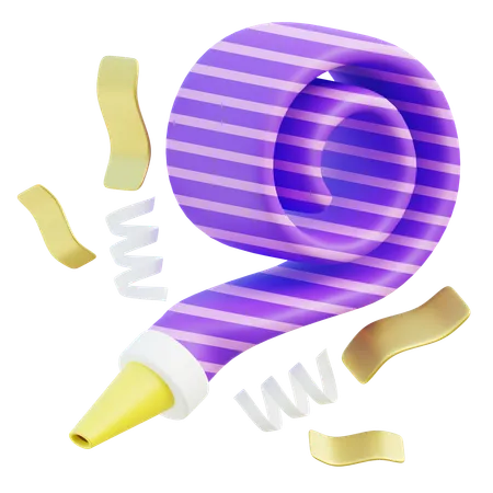 Party Blowout  3D Icon