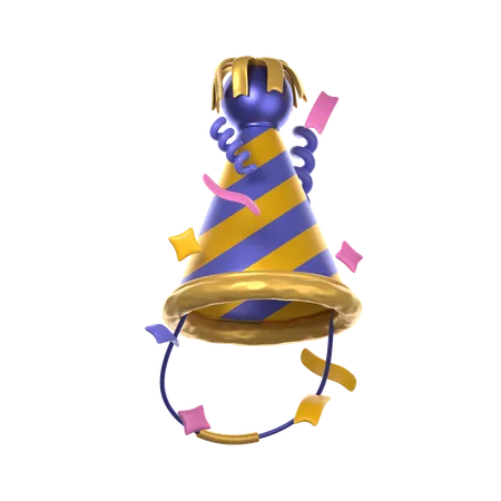 Party Cap  3D Icon