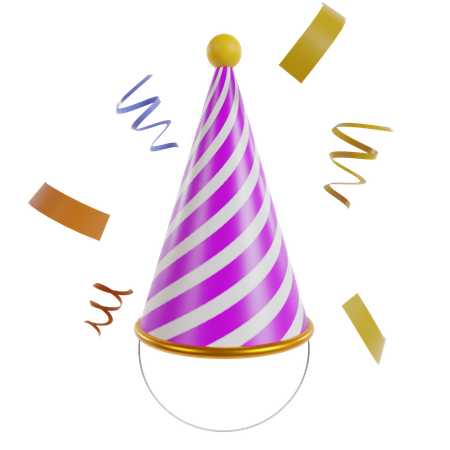 Party Cap  3D Icon