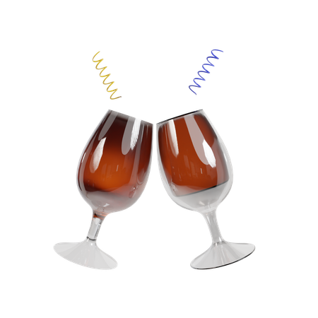 Party Cheers  3D Icon