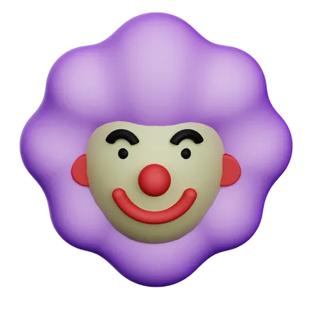 Party Clown  3D Icon