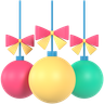 3d party decorations emoji