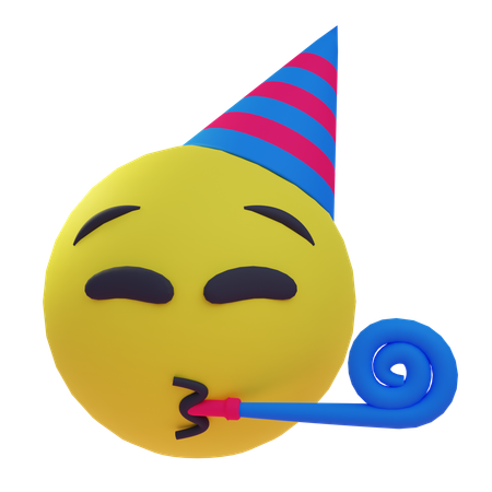 Party emoji  3D Icon