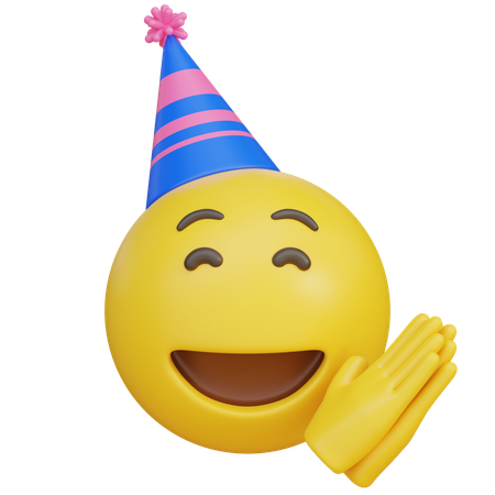 Party Emoji  3D Icon