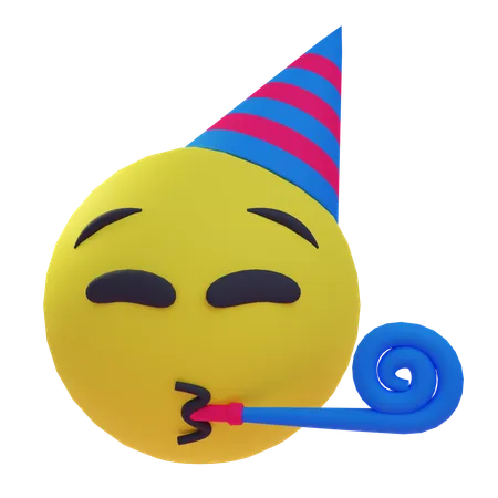 Party emoji  3D Icon