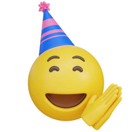 Party Emoji  3D Icon