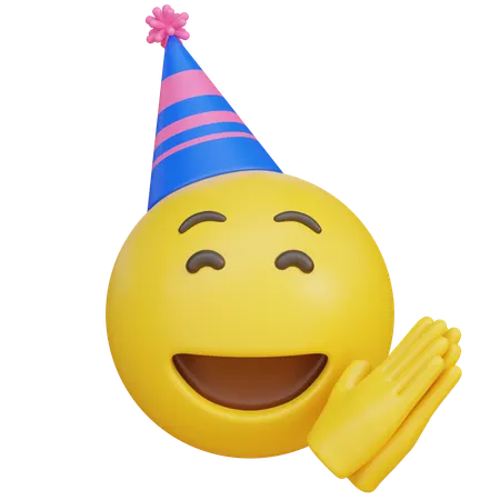 Party Emoji  3D Icon